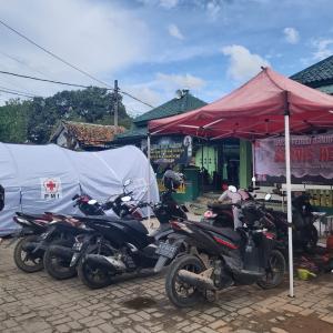 Honda Banten Buka Posko AHASS Peduli Banjir Serang